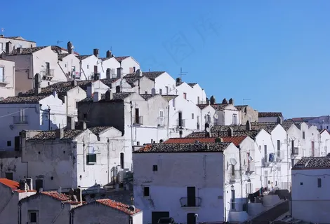 意大利古村落房子图片