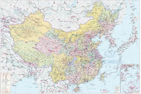 中国地图的照片 中国地图的照片