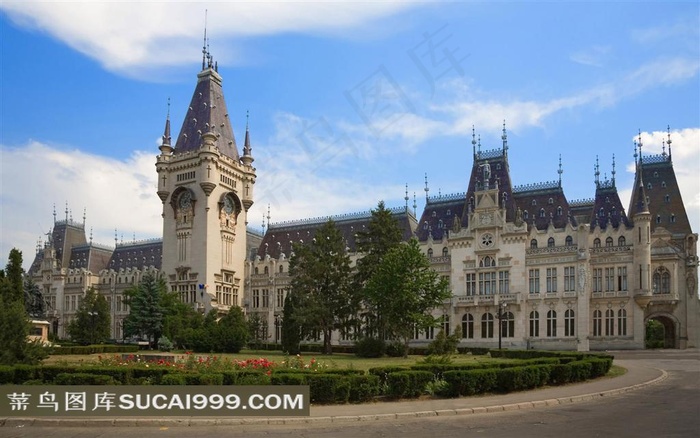 古典风格建筑图片素材