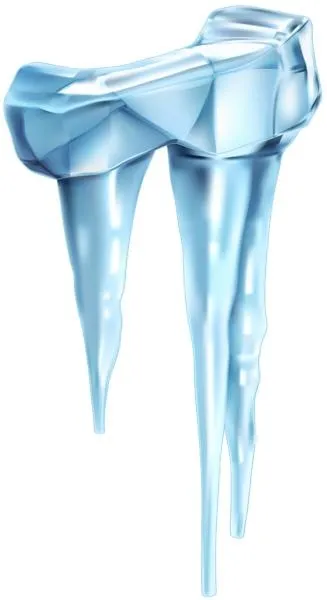 冰柱 PNG免抠(327x600)