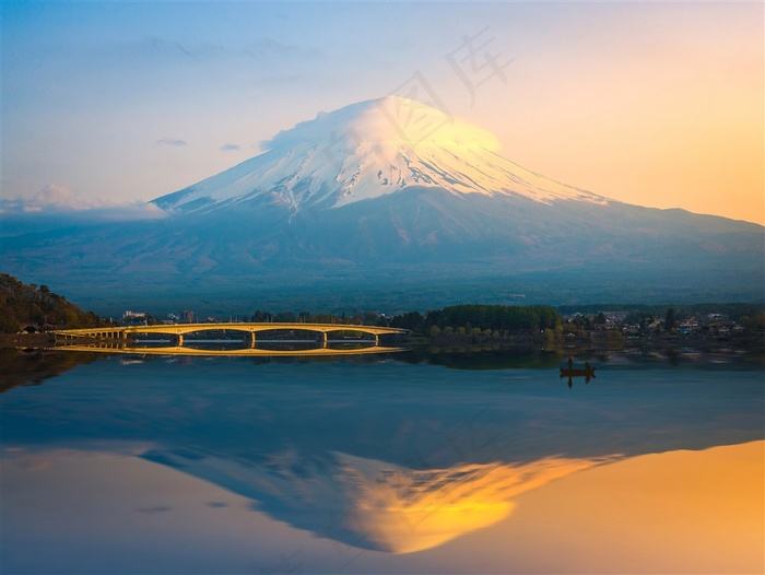 日本富士山风景图片