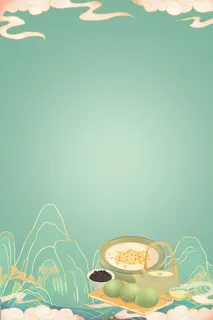 中式古典国潮来袭海报展板宣传背景图PSD设计PS模板素材