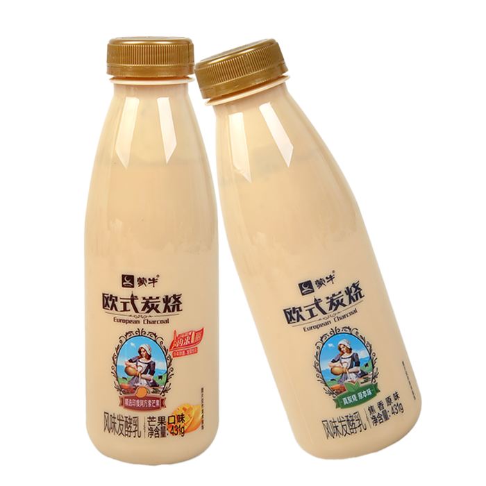 蒙牛欧式炭烧超市商品白底图免抠实物摄影png格式图片透明底