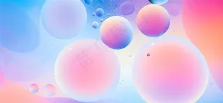 几何线条与光斑等元素背景图图片