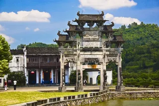 安徽黄山西递风光图片-第66张