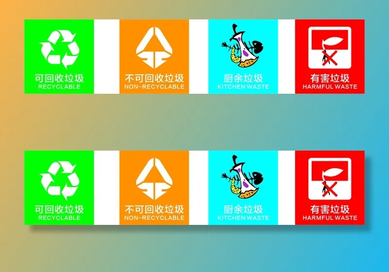 垃圾分类标志