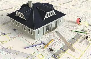 建筑模型与施工图纸