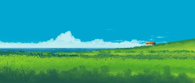 蓝色 风景 白云 背景 海报