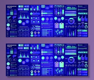 手机移动端整套APP交互UI界面套图作品集EPS矢量图设计素材