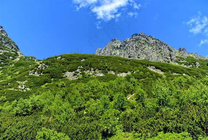 斯洛伐克高山风景图片