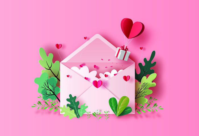 2.14情人节高端大气矢量插画