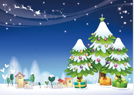 蓝色圣诞节礼物背景墙 蓝色圣诞节礼物背景墙