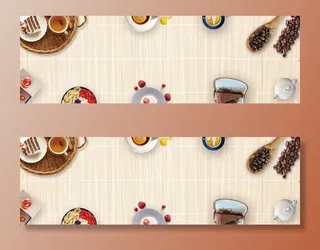 电商广告零食茶杯背景