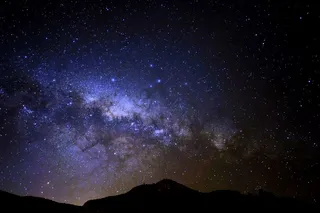 梦幻的星空摄影大图