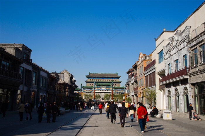 前门大栅栏风景建筑jpg素材