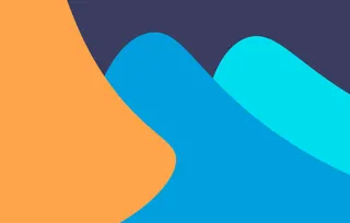 科技时尚质感卡片蓝