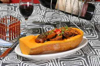 南瓜红煨甲鱼78元