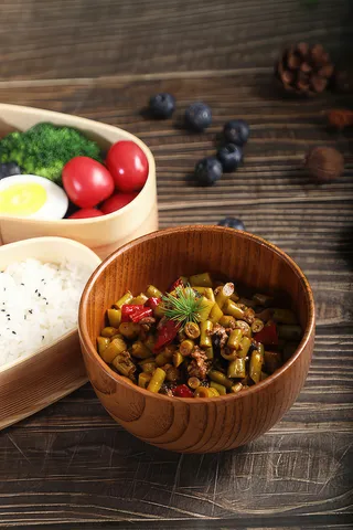 肉末酸豆角3餐饮快餐盖浇饭产品成品高清大图