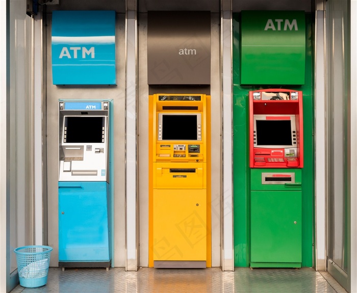 24小时银行ATM机