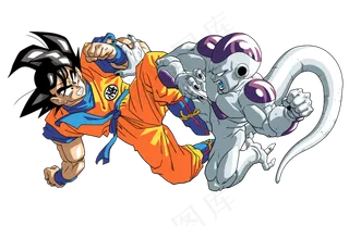 动漫七龙珠人物悟空弗利萨