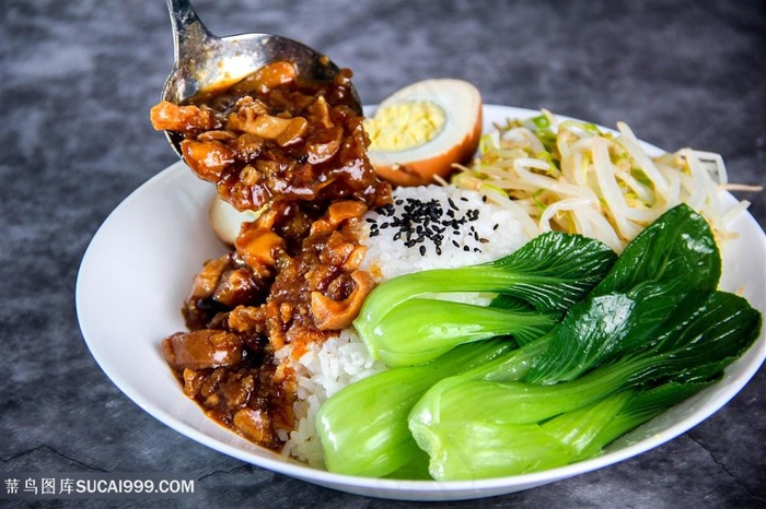 *卤肉饭盖浇饭