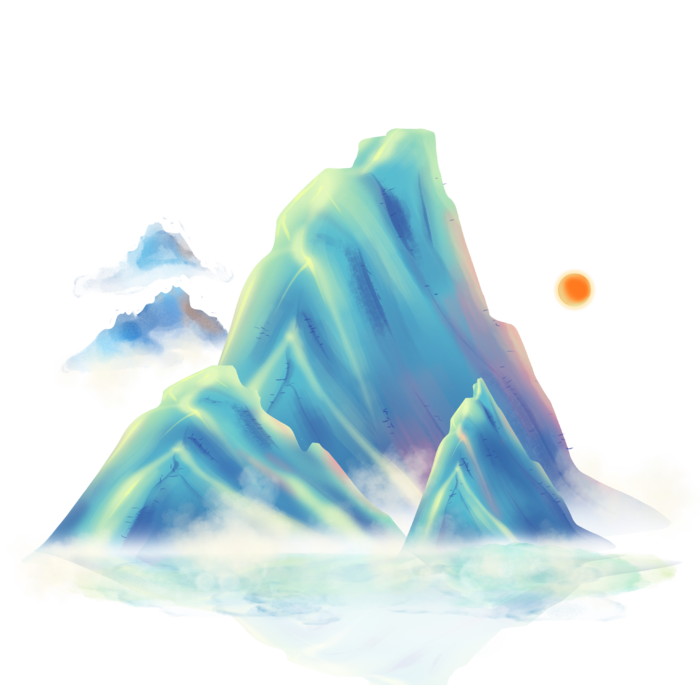 青山免抠素材
