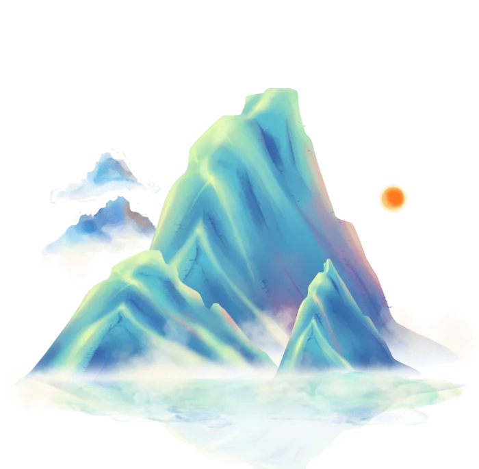 青山免抠素材