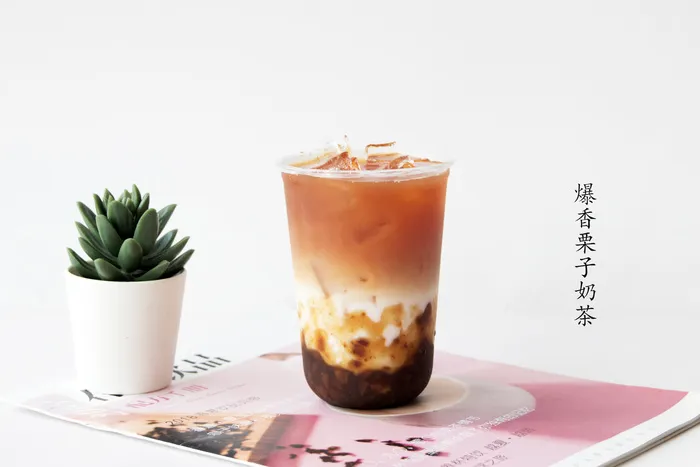 爆香栗子奶茶1