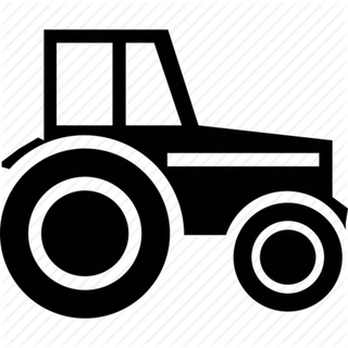 现代农业卡通农车简笔