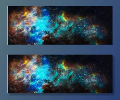 元宇宙世界天空背景墙风景 元宇宙世界天空背景墙风景