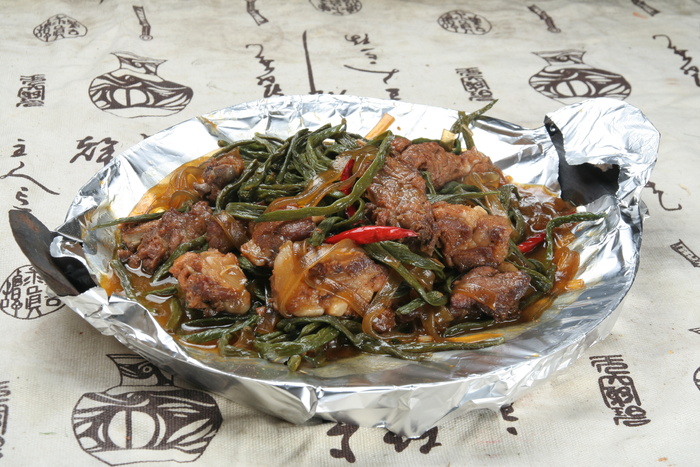 16排骨干豆角粉-369饼庄