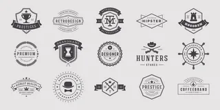 设计勋章标志素材