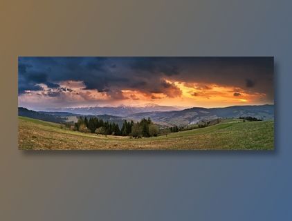 唯美的自然美景全景照片素材