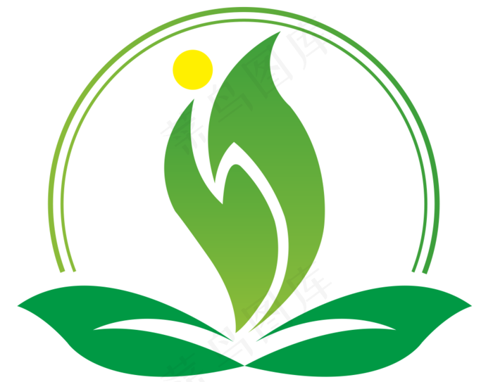 园艺标志LOGOcdr矢量模版下载