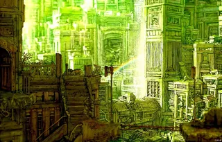 旧时城市高楼958