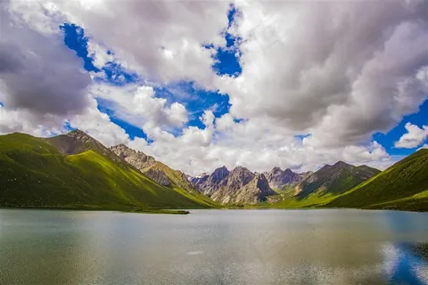青海年保玉则壮阔风景图片 青海年保玉则壮阔风景图片