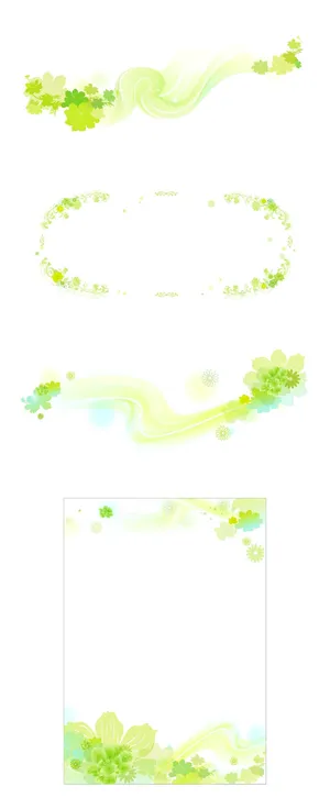 简约风名片海报边框图框素材AI矢量图 (171)