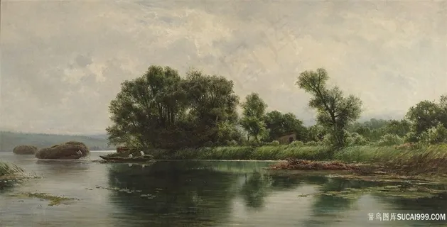 圣地亚哥-帕萨耶和拉戈风景画油画 圣地亚哥-帕萨耶和拉戈风景画油画