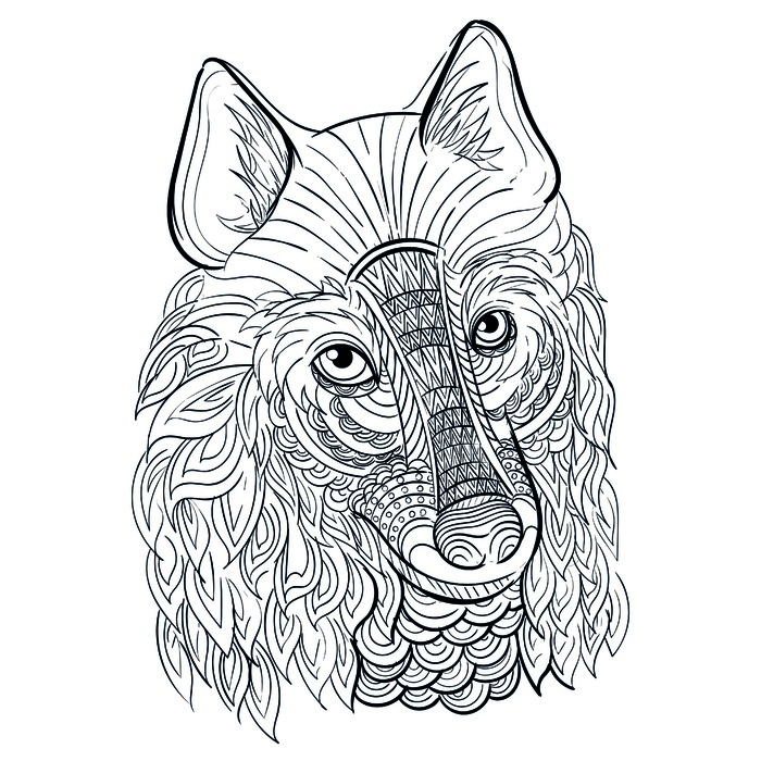 卡通手绘儿童画黑白线描线稿