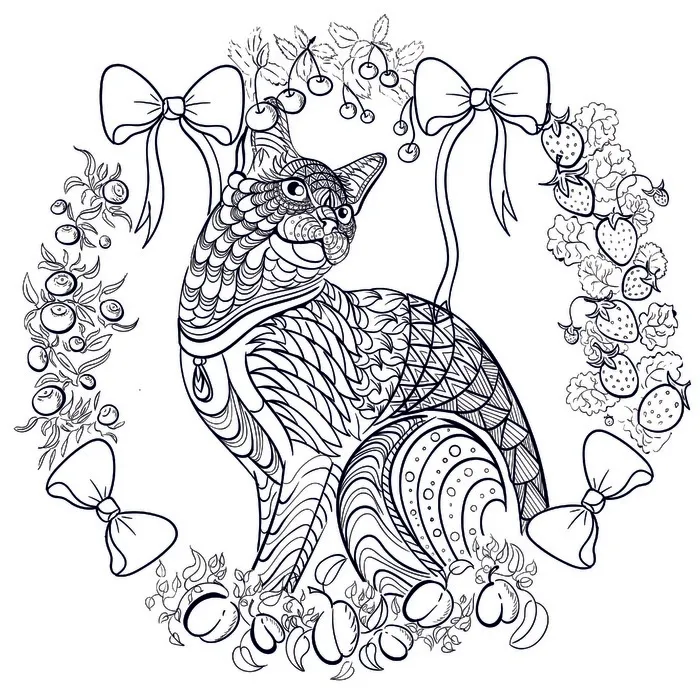 卡通手绘儿童黑白线描线稿eps,ai矢量模版下载