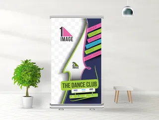 商务展架公司展架易拉宝矢量AI