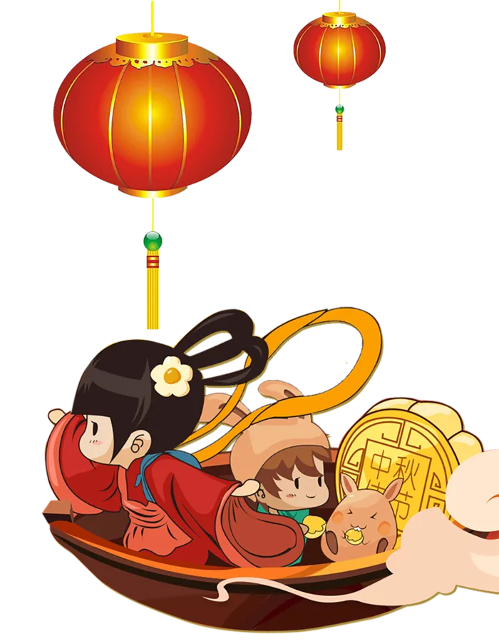中秋节兔子兔年