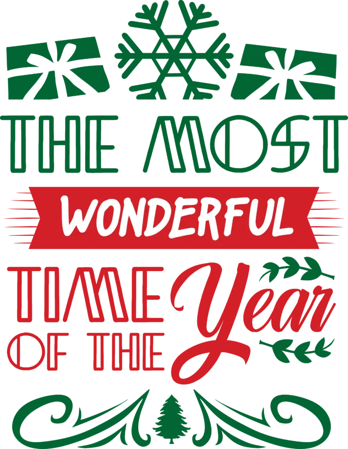 圣诞节字体平安夜主题字体设计