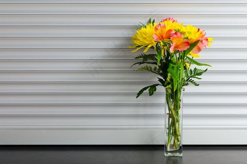 清新插花花瓶图片