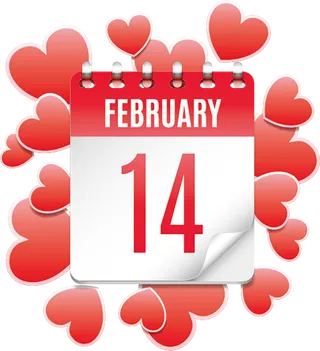 情人节日历