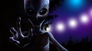 神秘外星人高清图片