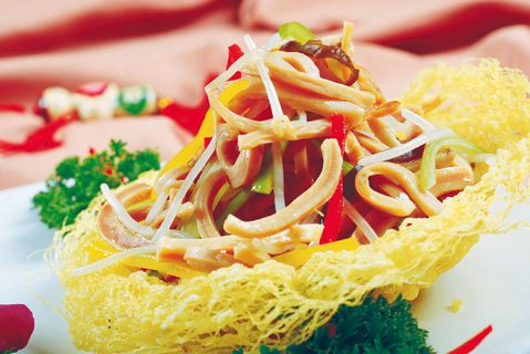 0911XC-646雀巢五彩土鱿丝