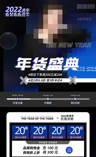 年货节电商详情页模板PSD源文件