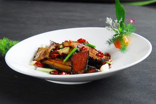 川菜湘菜高清菜谱 湘西老腊肉