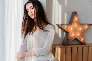 清新唯美可爱的女孩摄影图片